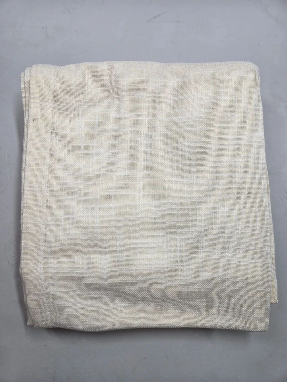 NWOT QUINCE Set Of 2 48x108 Cotton Sheer Curtains Ivory 0745